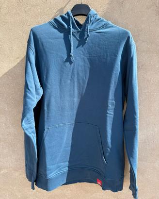 Dickies Felpa Blu Petrolio con Tasca a Marsupio