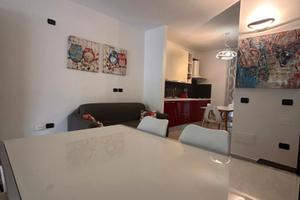 Appartamento arredato al piano terra con cortile