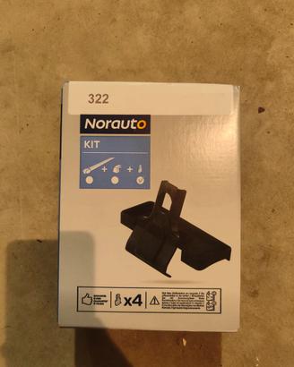 Piedini Norauto 1000 + Staffe Norauto 322