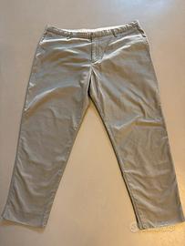 Pantaloni Chino khaki Emporio Armani cotone tg 54