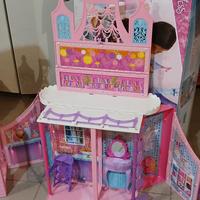 Playset castello delle principesse e casa di barbi