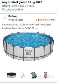 Piscina BestWay Steel Pro Max 