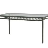 Tavolo ferro e vetro 