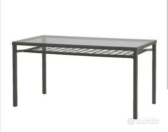 Tavolo ferro e vetro 