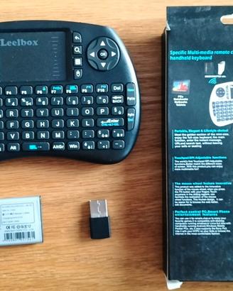 Tastiera e mouse wireless