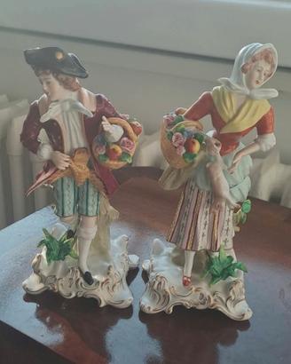 Coppia di cacciatori/venditori