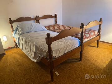 Letti singoli fatti a mano