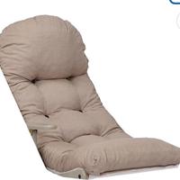 Cuscino poltrona beige (MAI UTILIZZATO)