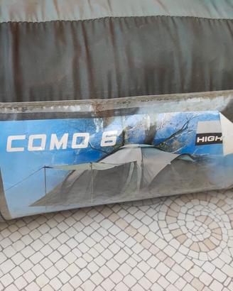 tenda da campeggio 6 posti  due camere e soggiorno