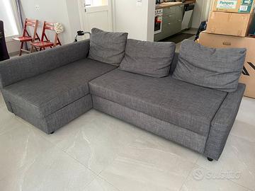 Divano letto ikea grigio