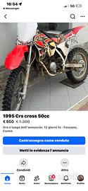 Moto cross 50cc Crs