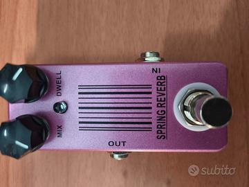 pedaLE REVERBERO MOSKY SPRING REVERB