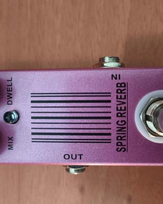 pedaLE REVERBERO MOSKY SPRING REVERB