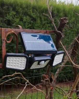 faretto solare a led