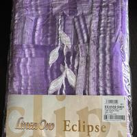 2 tende per finestra viola con disegni nuove