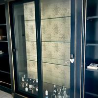 Vetrinetta in legno con illuminazione interna