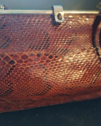 Borsetta elegante pitone