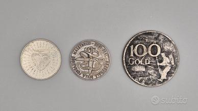 GETTONE E MEDAGLIE  DECORATIVE