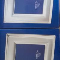 Due cornici per foto Silver Plaid