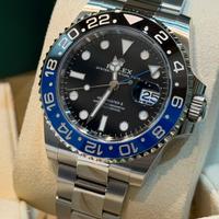 Rolex Gmt Batman 12/2024 Oyster 99% Nuovo 126710