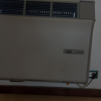 Stufa a metano da parete