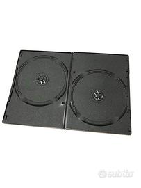 Set 10 Custodie Doppie CD/DVD Slim