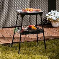 Barbecue elettrico 2400W colore nero - Cardelli