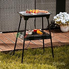 Barbecue elettrico 2400W colore nero - Cardelli
