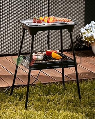 Barbecue elettrico 2400W colore nero - Cardelli