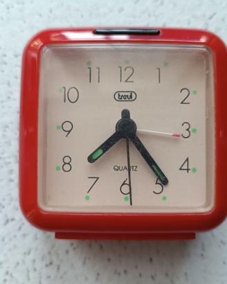 Sveglietta orologio Trevi plastica