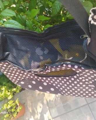 Borsa a tracolla, trasportino per gatti