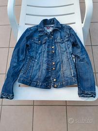 giubbotto di jeans per ragazzine 