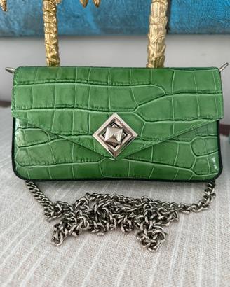 Pochette NUOVA in vera pelle