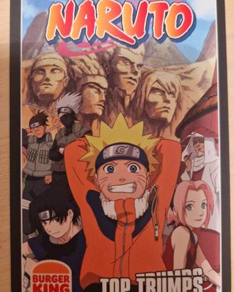 CARD Naruto Top Trumps serie Burger King Francia 