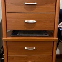 Set 2 comodini camera da letto