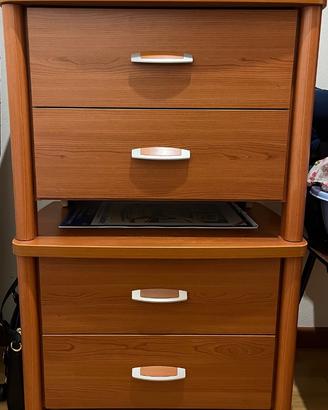 Set 2 comodini camera da letto