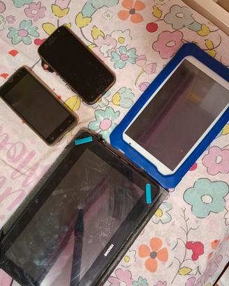 vari tablet/telefoni