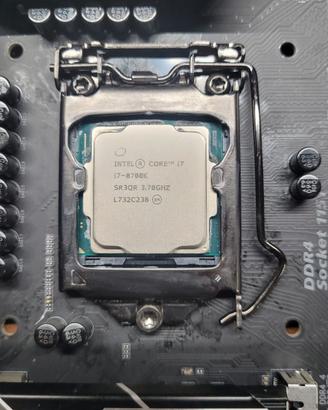 Processore Intel I7 8700K LGA 1151