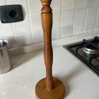 Portarotolo Scottex in legno