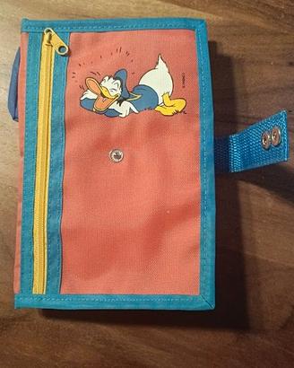 Portadocumenti Portafoglio Paperino Disney Vintage