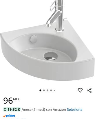 lavabo angolare Jacob Delafon