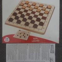 Dama + filetto 2 in 1 - legnoland