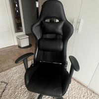 Sedia gaming in similpelle