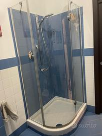 Box doccia angolare