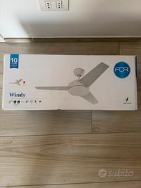 2 Ventilatori Forlight C4 Windy NO GRUPPO LUCE