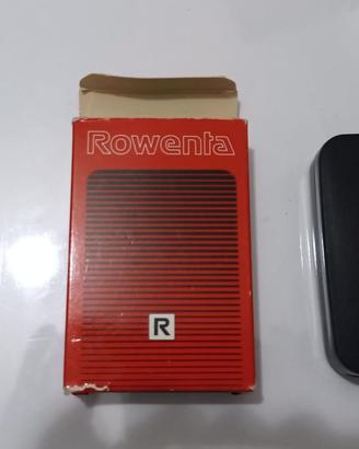 Accendino Rowenta scatola logo e scritta FIATAGRI