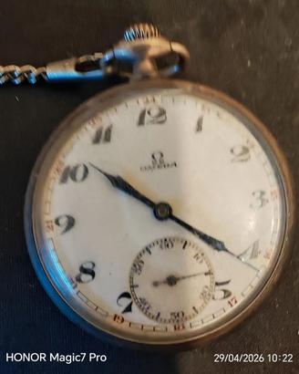 orologio tasca argento