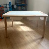 FLISAT Tavolo per bambini, 83x58 cm