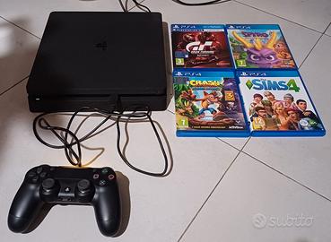 PlayStation 4 (PS4) Slim + 4 giochi