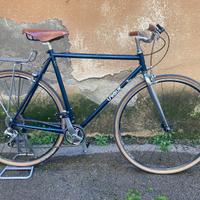 RIBASSO ! BICI STRADA TOURING + BROOKS +  DEORE XT